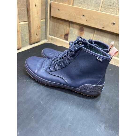 Keds Weatherized Navy Blue Lace-Up Ankle Boots Womens Size 6.5 - Picture 5 of 7